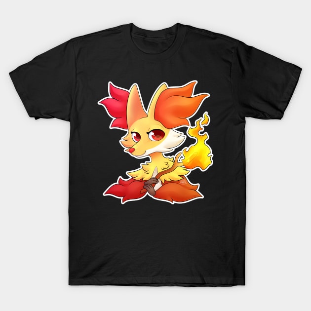 Wizard Fox T-Shirt by seosaur